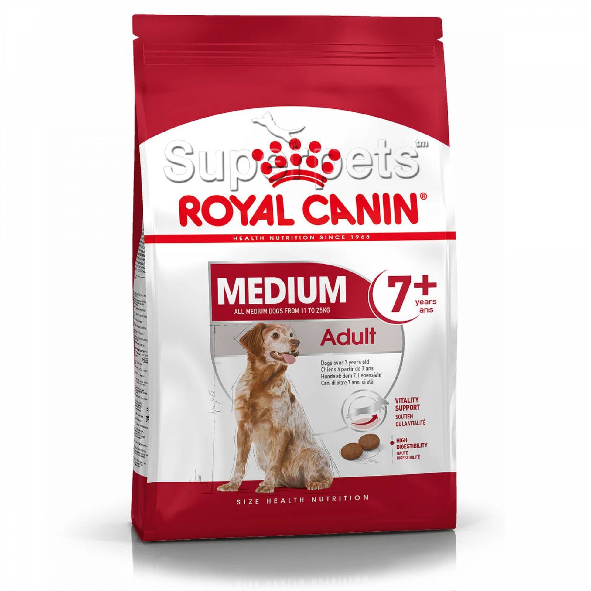 Royal Canin - Dog Adult - Medium Senior 7+ (11-25kg) 10kgDogsSuperpets Trading