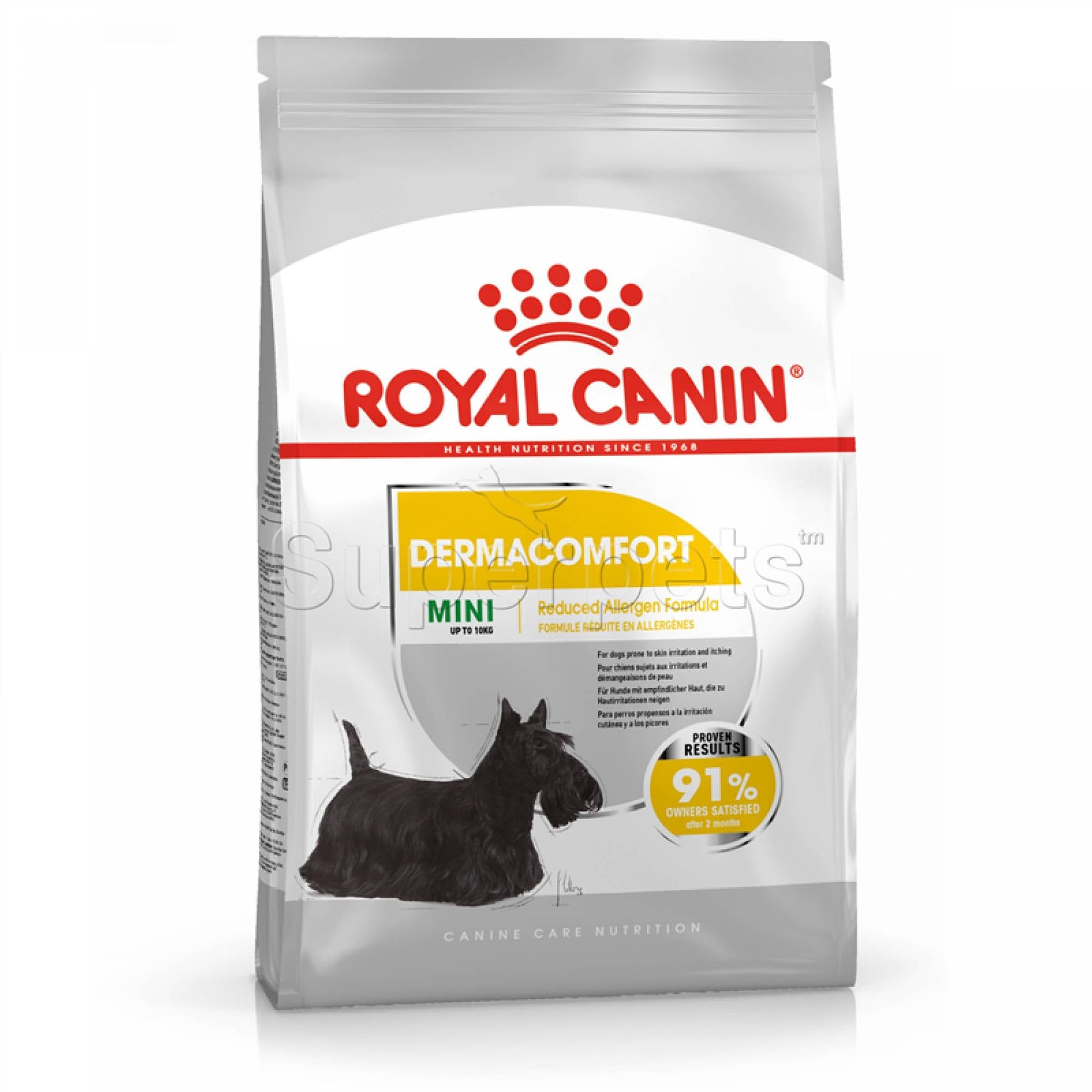 Royal Canin - Dog Adult - Mini Dermacomfort (1-10kg) 8kgSuperpets Trading