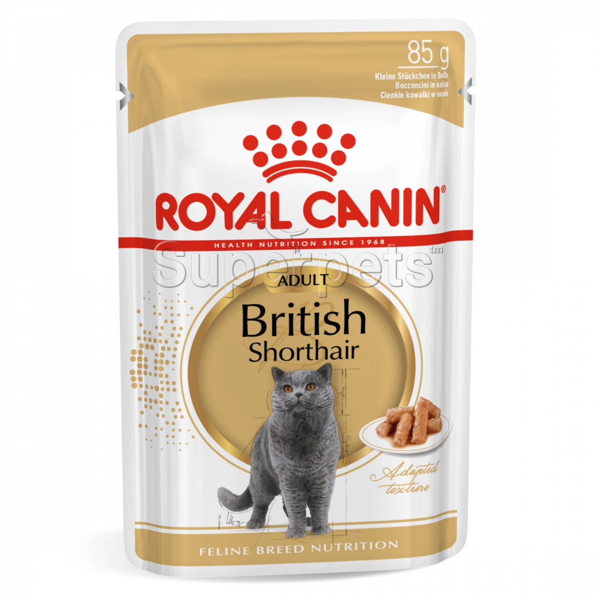Royal Canin - Pouch Cat Adult - British Shorthair 85gSuperpets Trading