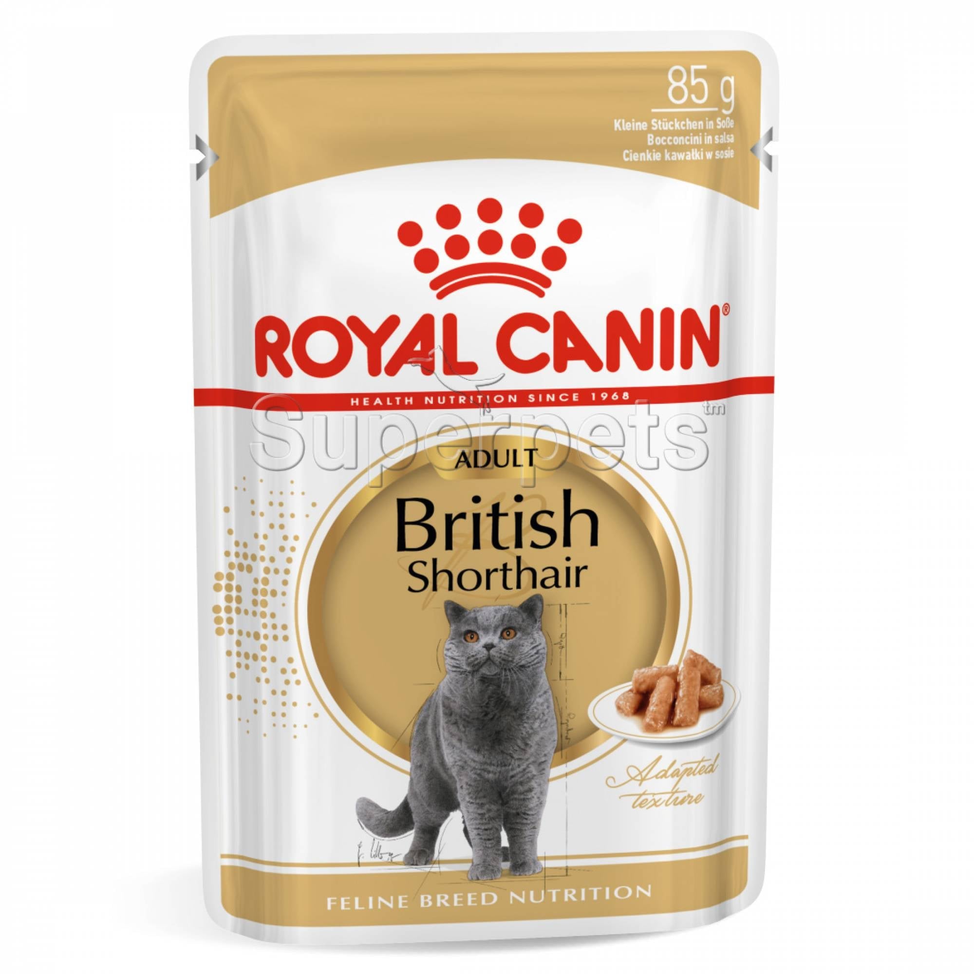 Royal Canin - Pouch Cat Adult - British Shorthair 85gSuperpets Trading