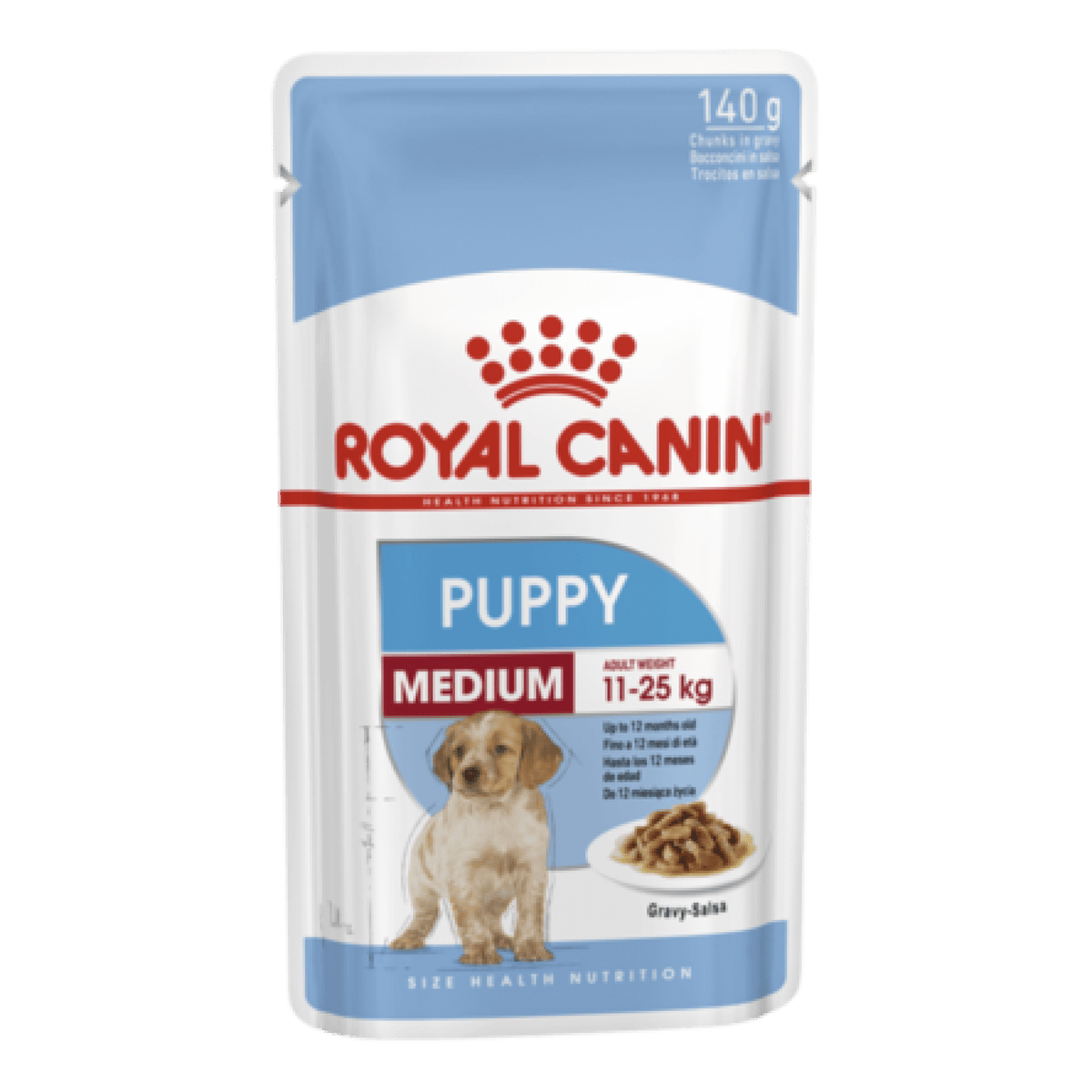 Royal Canin - Pouch Dog Puppy - Medium Puppy 140gDogsSuperpets Trading