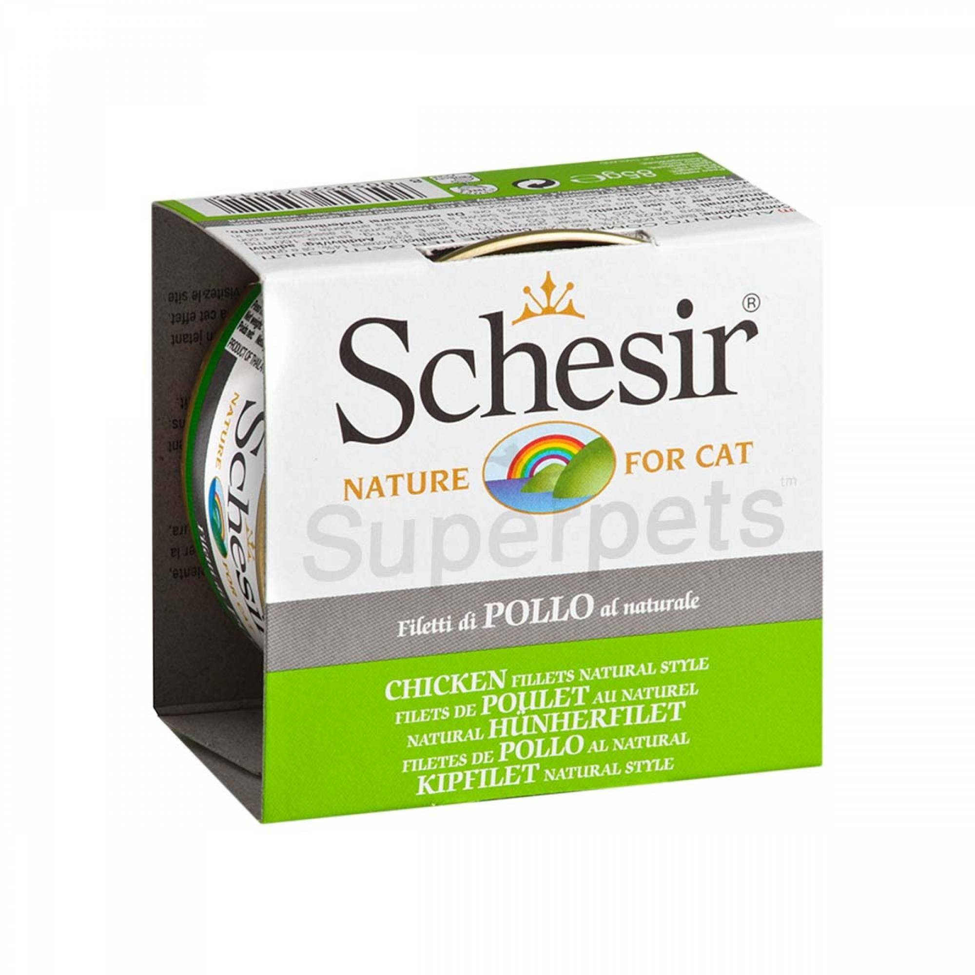 Schesir Cat - Chicken fillets Natural Style 85gSuperpets Trading