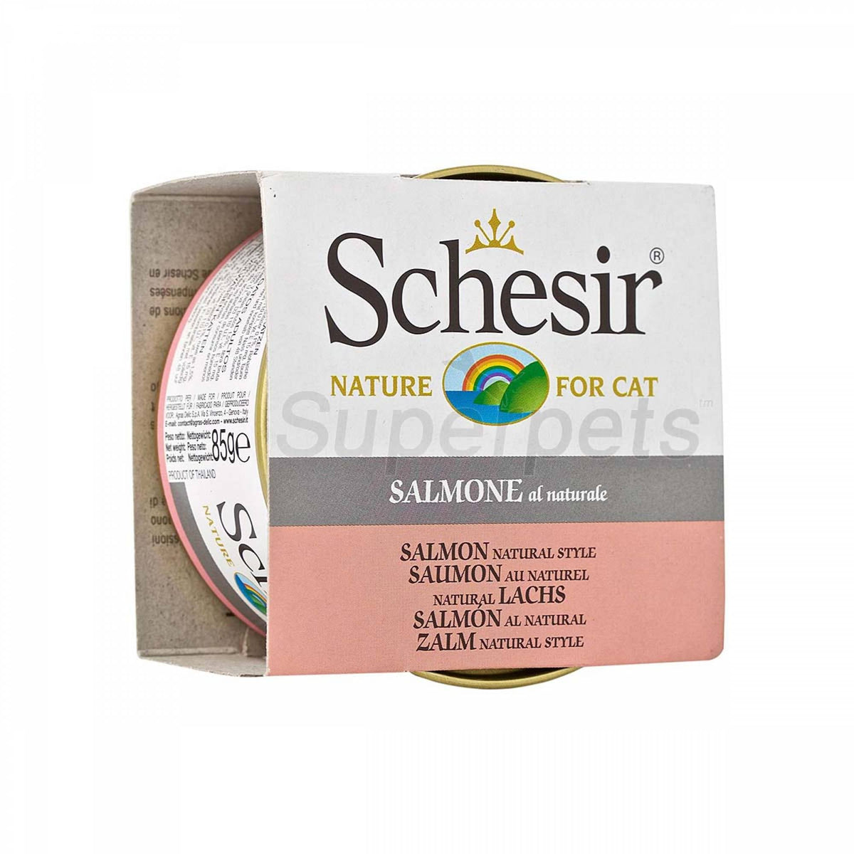 Schesir Cat - Salmon Natural Style 85gSuperpets Trading