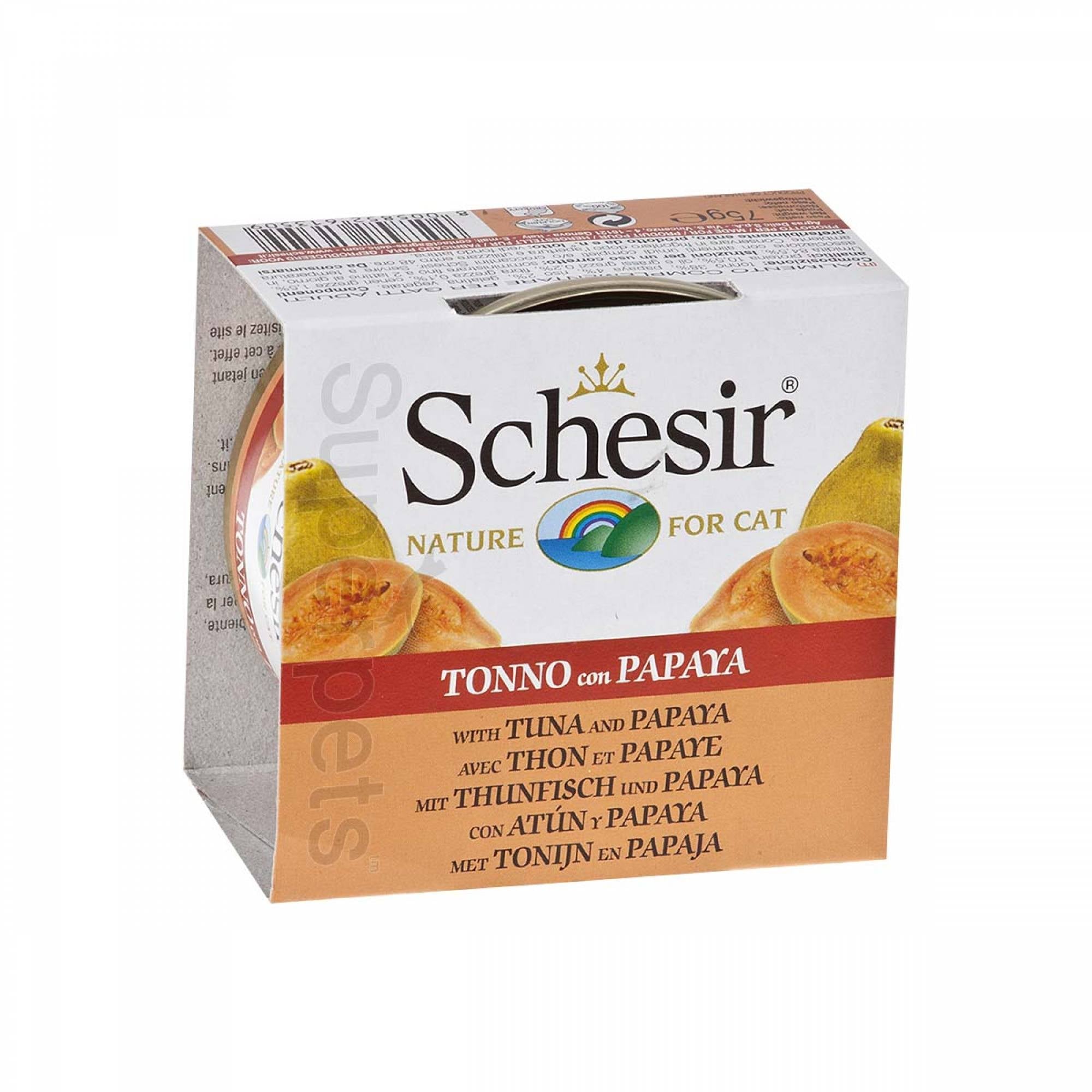 Schesir Cat - Tuna and Papaya 75gSuperpets Trading