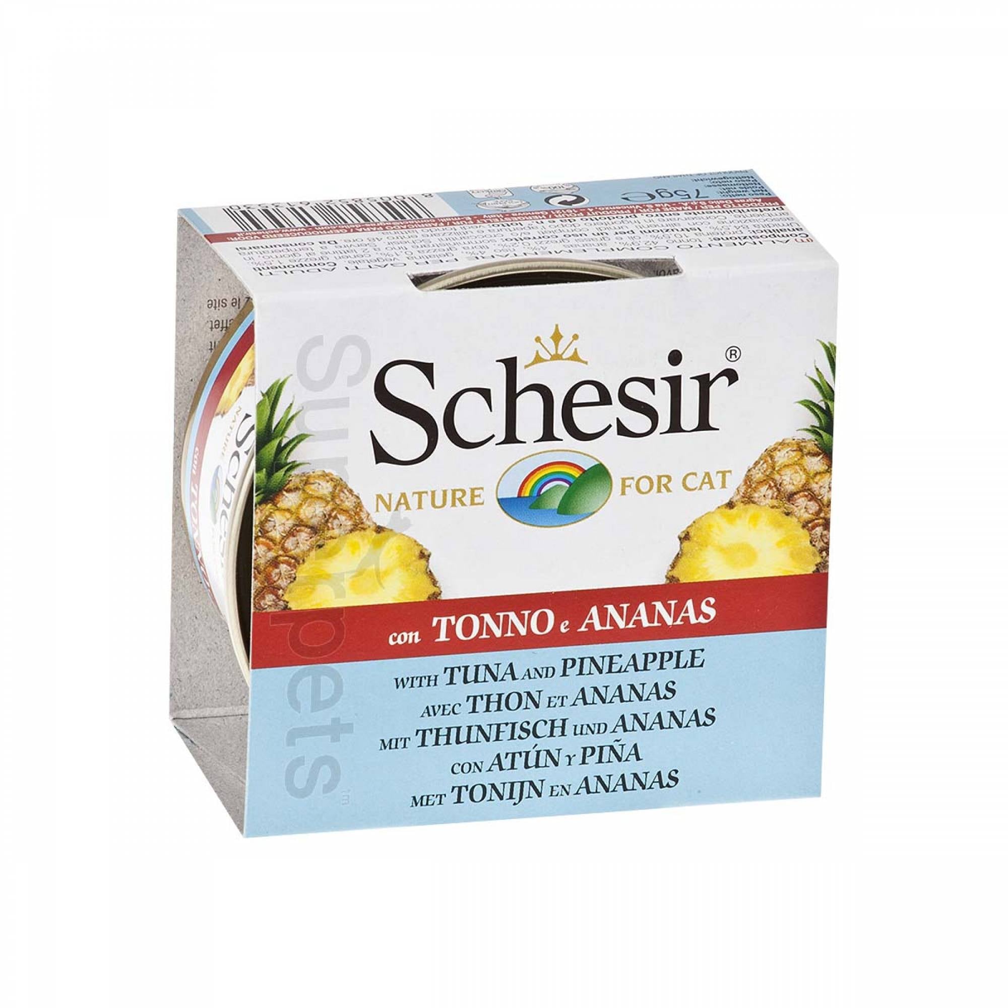 Schesir Cat - Tuna and Pineapple 75gSuperpets Trading