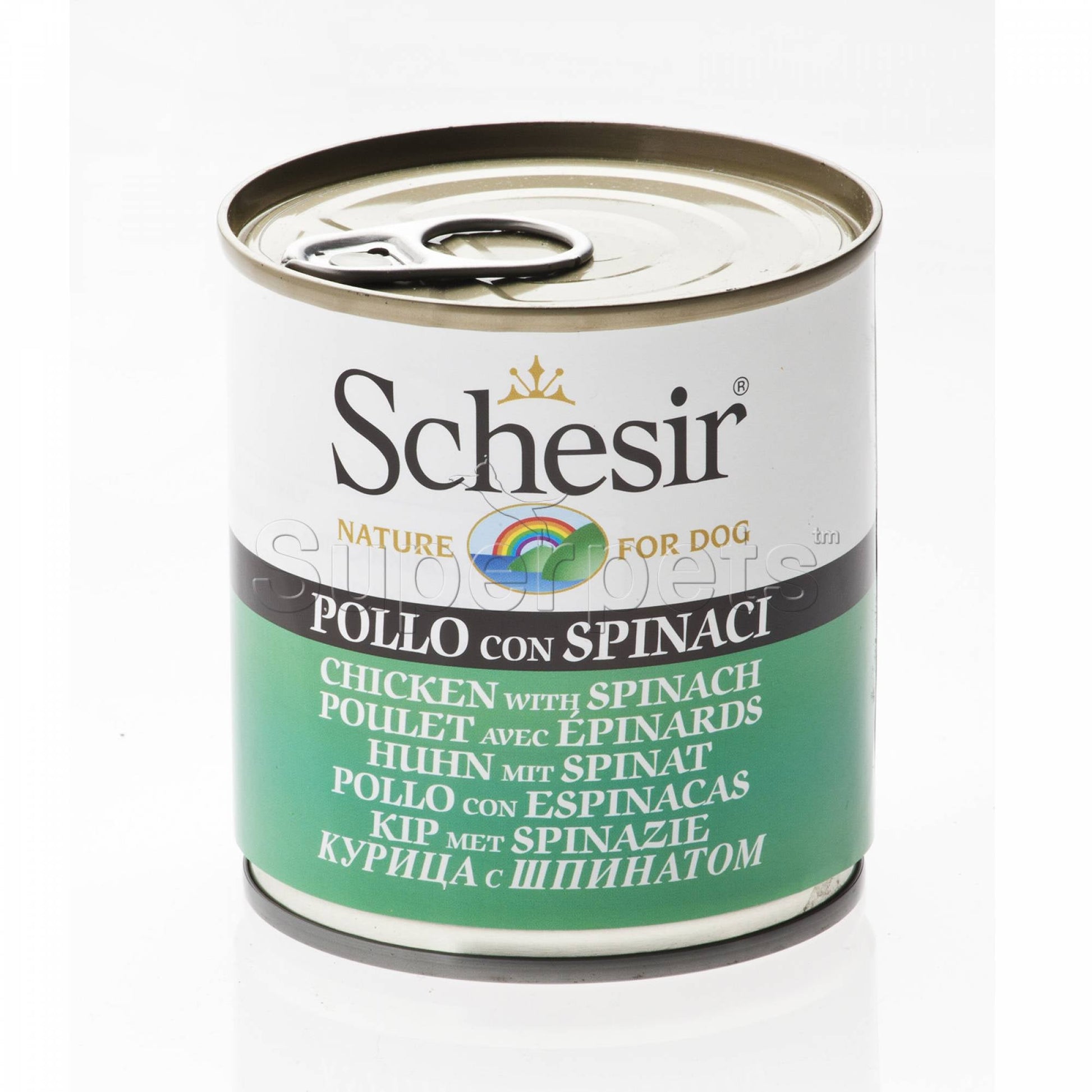 Schesir Dog - Chicken with Spinach 285gDogsSuperpets Trading