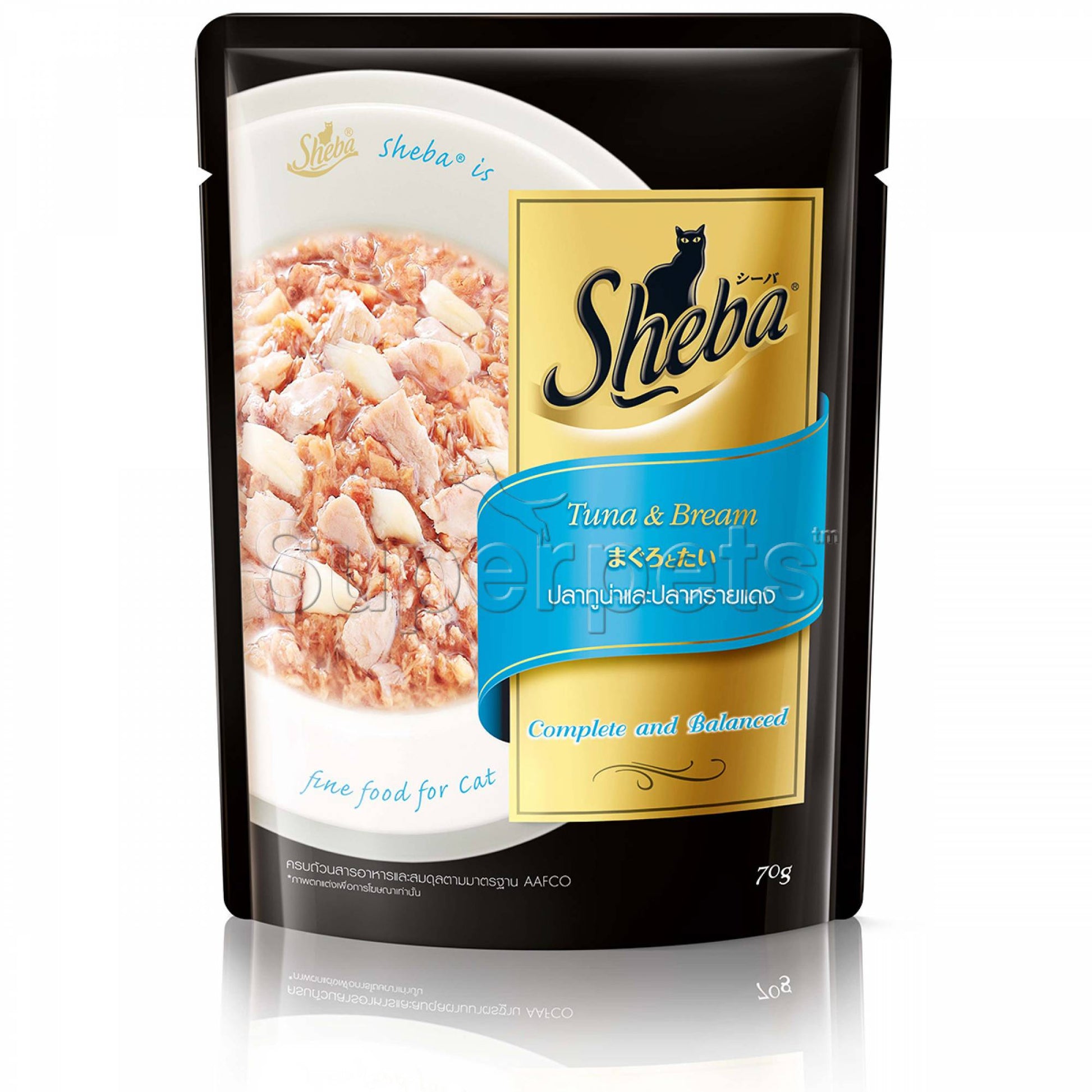 Sheba - Pouch - Tuna & Bream 70gCatsSuperpets Trading