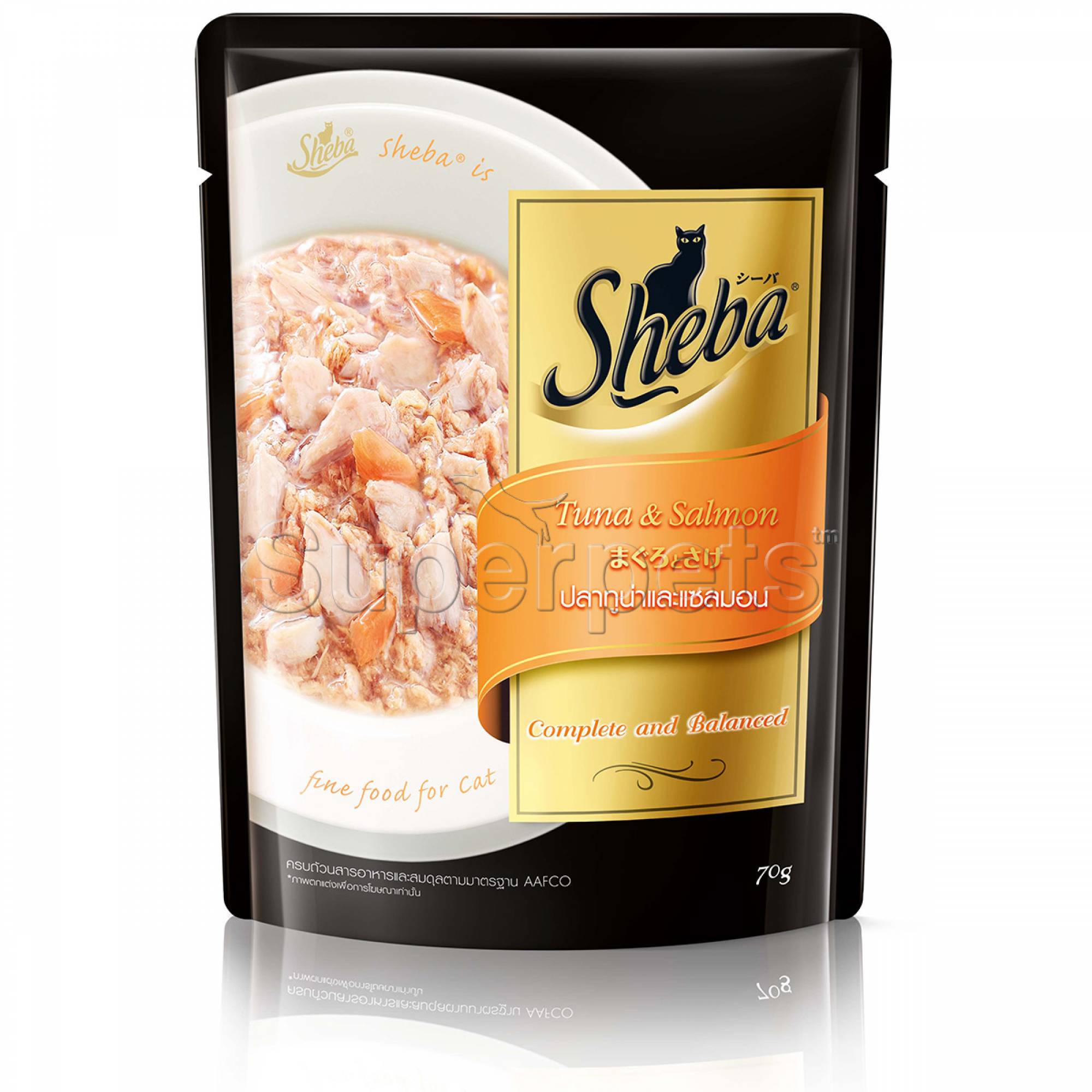 Sheba - Pouch - Tuna & Salmon 70gSuperpets Trading