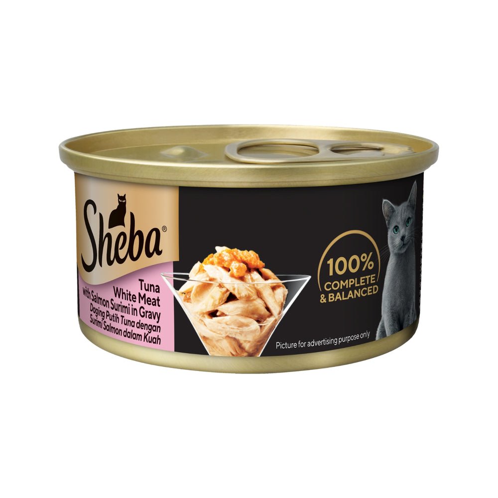Sheba - Tuna And Salmon in Gravy 85gSuperpets Trading