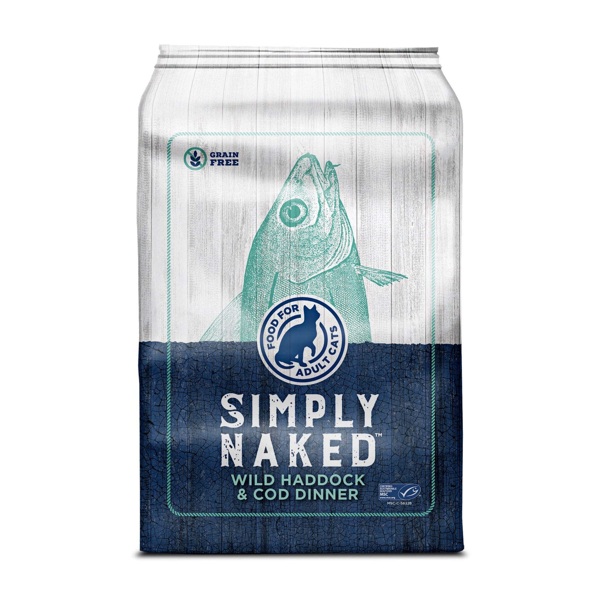 Simply Naked - Adult Cat - Wild Haddock & Cod 4lb/1.8kg (Adult Grain Free)Superpets Trading