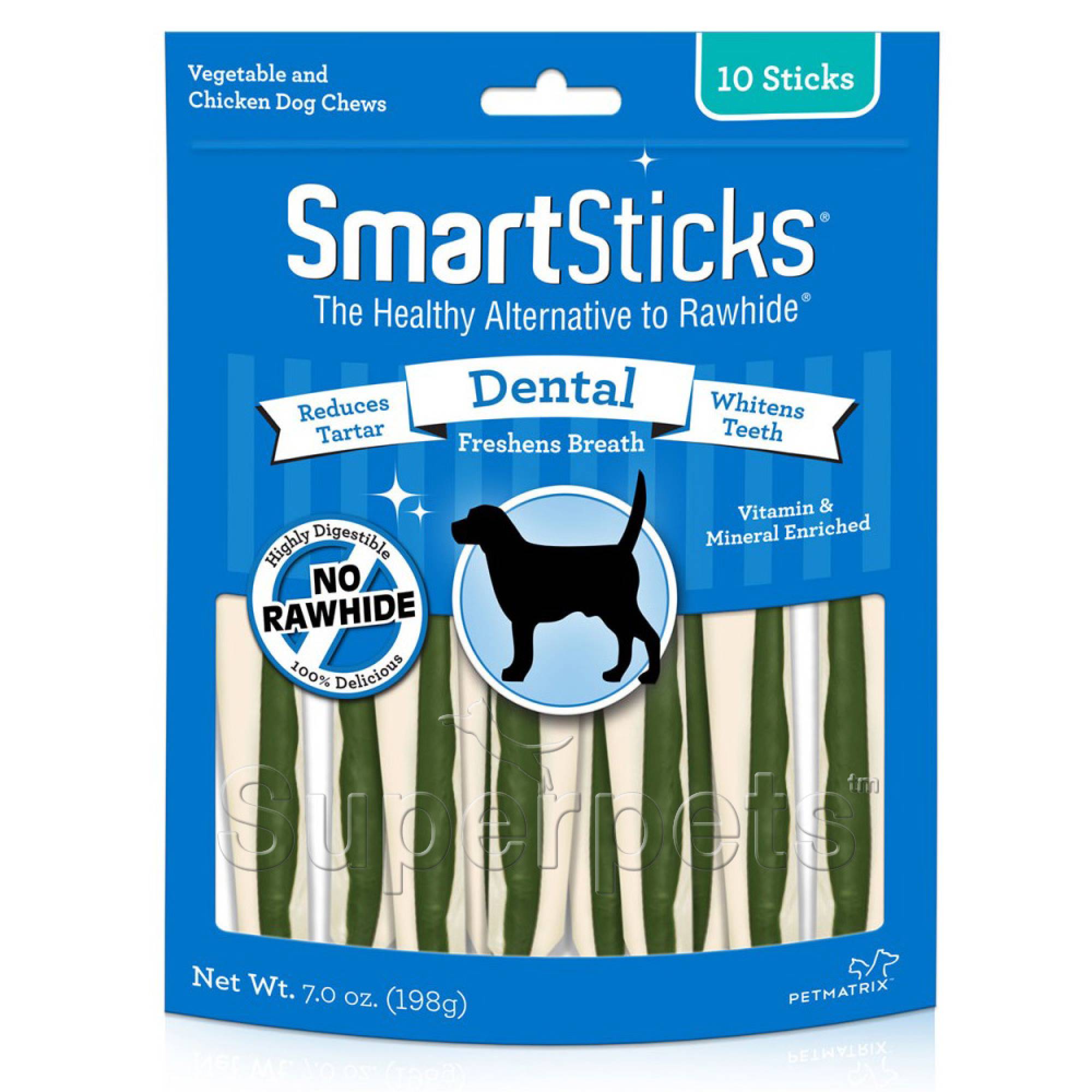 SmartBones Dental Sticks 10pcs 198gDogsSuperpets Trading