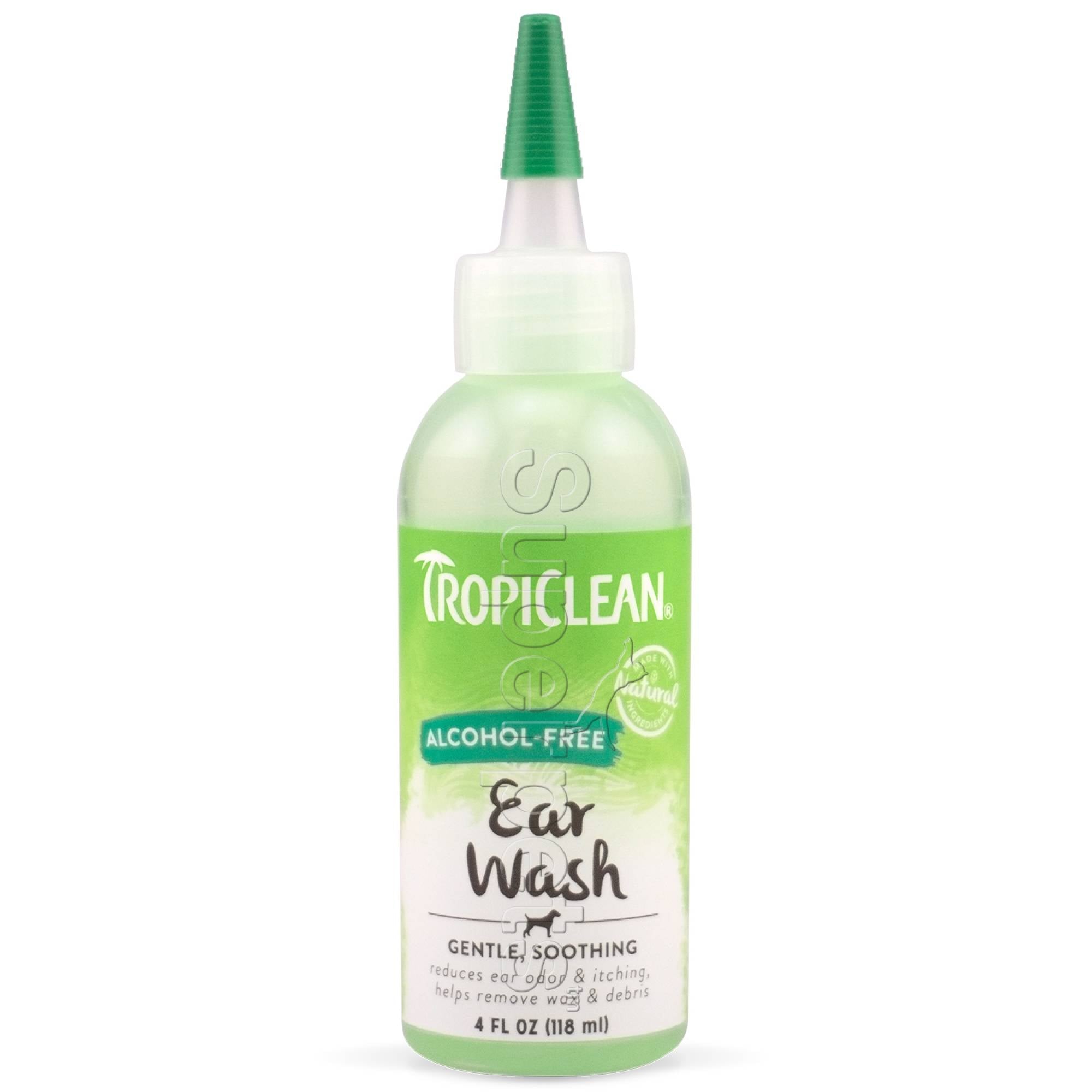 Tropiclean Alcohol-Free Ear Wash 4oz (118ml)Superpets Trading