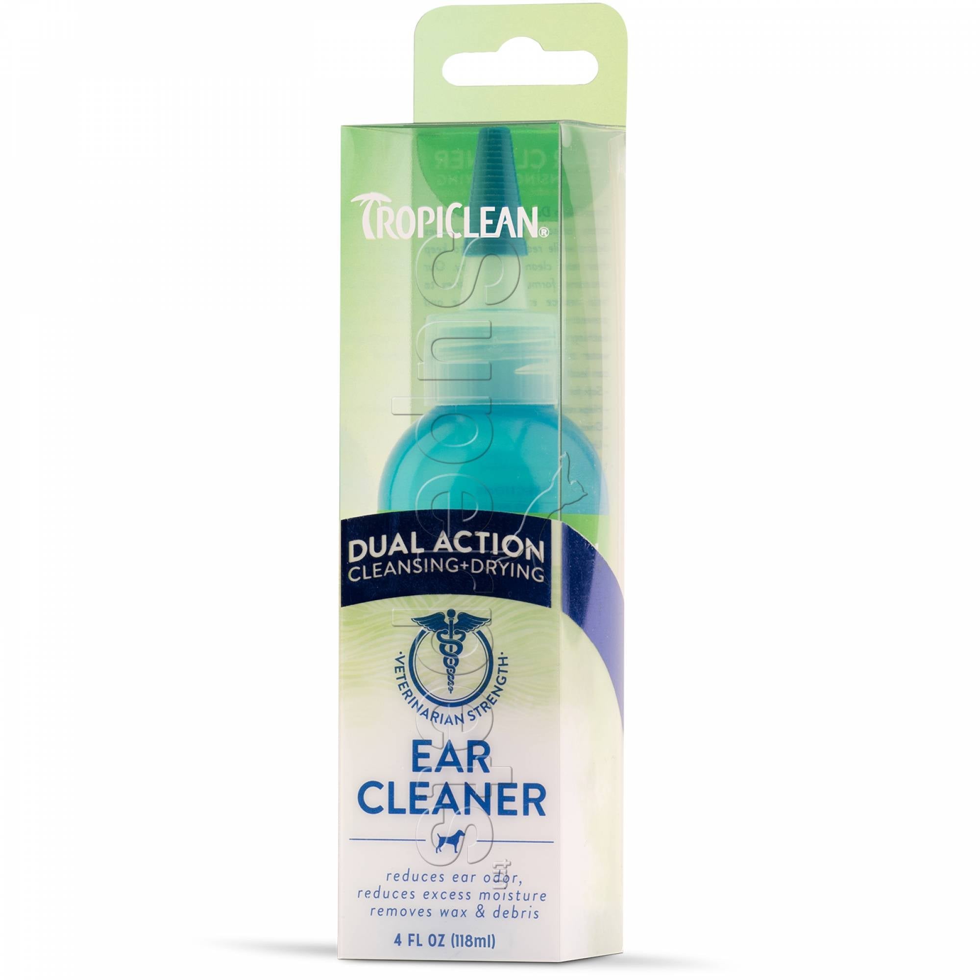 Tropiclean Dual Action Ear Cleaner 4oz (118ml)Superpets Trading