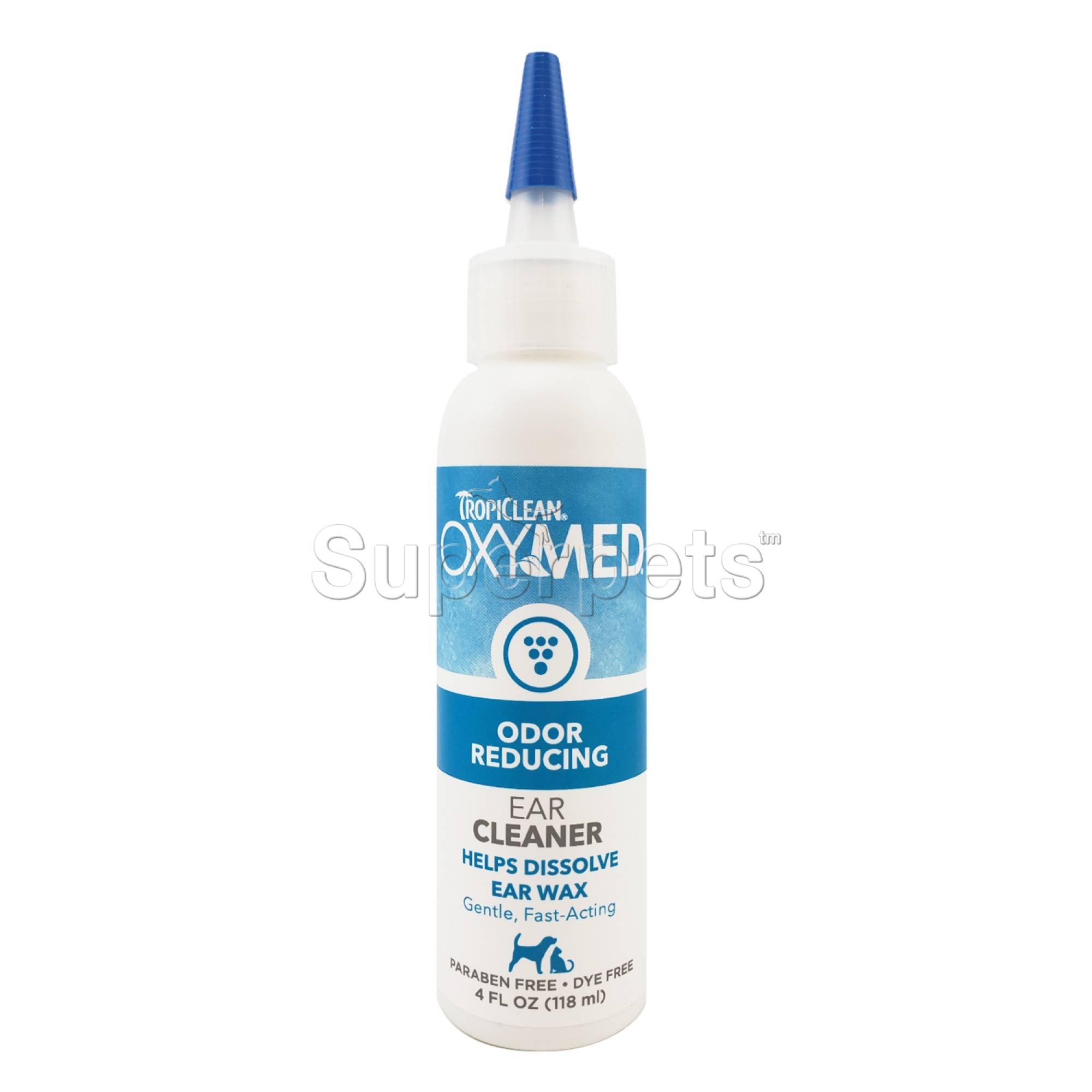 Tropiclean OxyMed Ear Cleaner 4oz (118ml)Superpets Trading