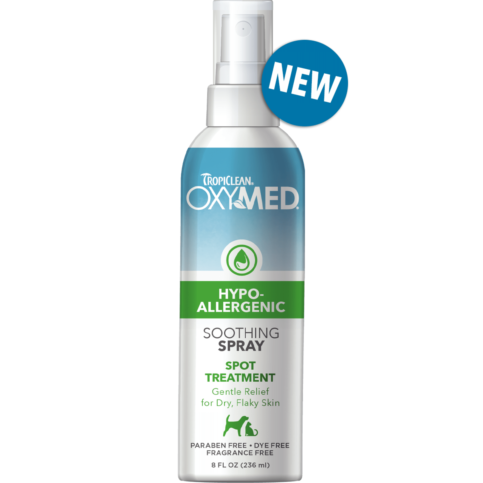 Tropiclean Oxymed Hypo-Allergenic Soothing Spray 236mlSuperpets Trading