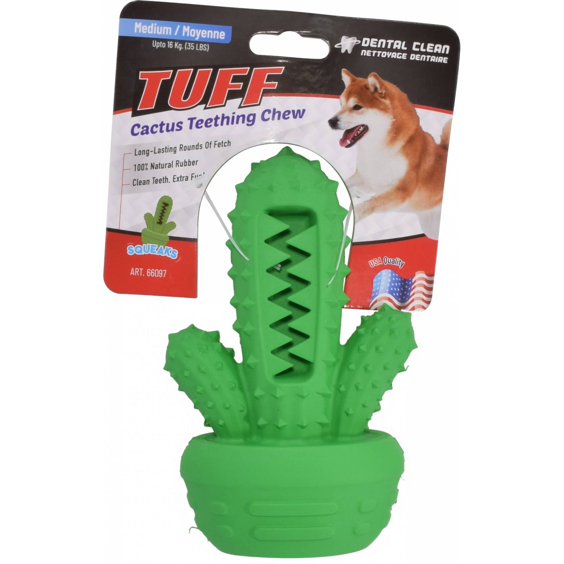 Tuff by Pet Protect - Cactus Teething Chew ToyDogsSuperpets Trading
