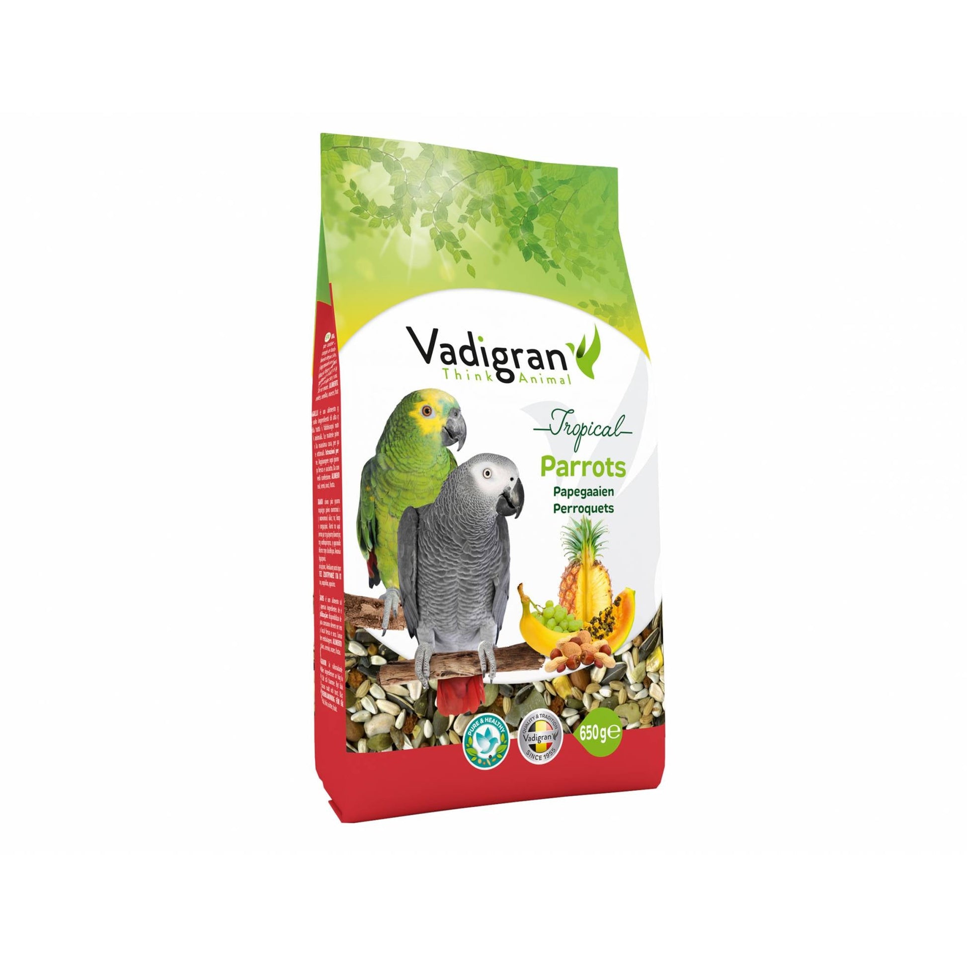 Vadigran Parrot Tropical 650gSuperpets Trading