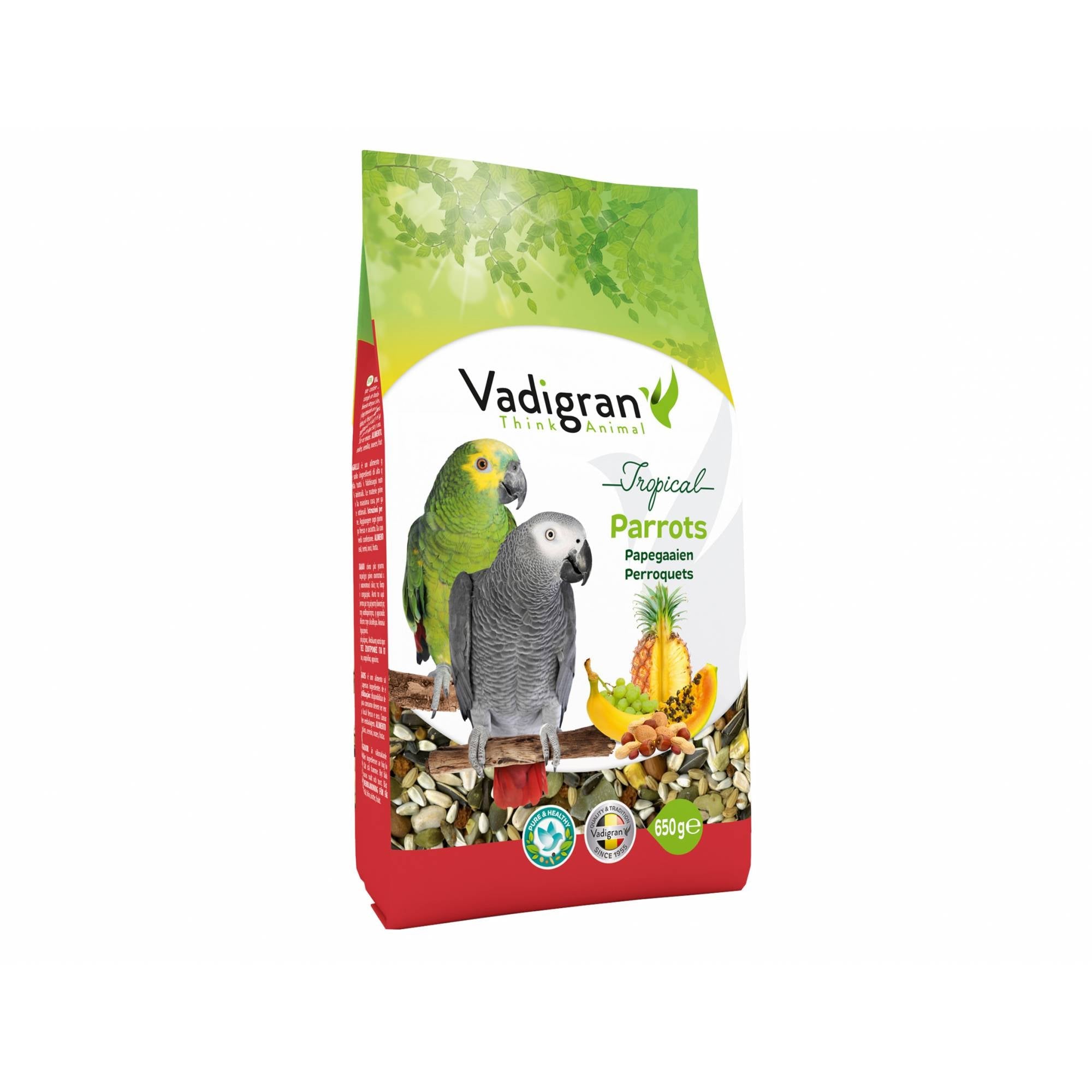 Vadigran Parrot Tropical 650gSuperpets Trading