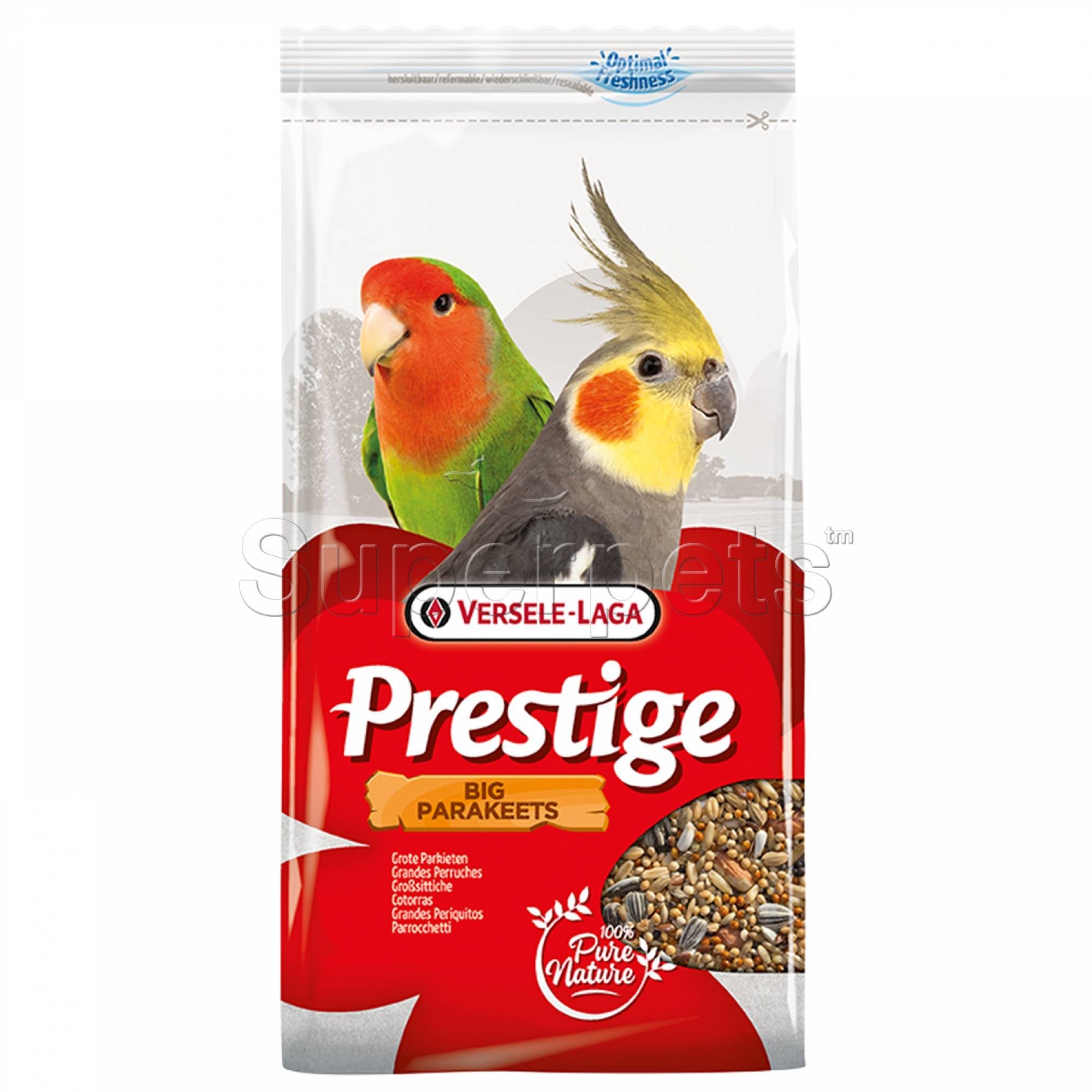 Versele-Laga Prestige - Big Parakeets 1kg (421880)Superpets Trading