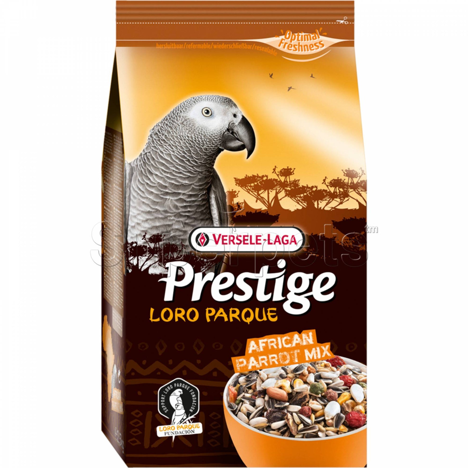 Versele-Laga Prestige - Loro Parque African Parrot Mix 1kg (422205)Superpets Trading