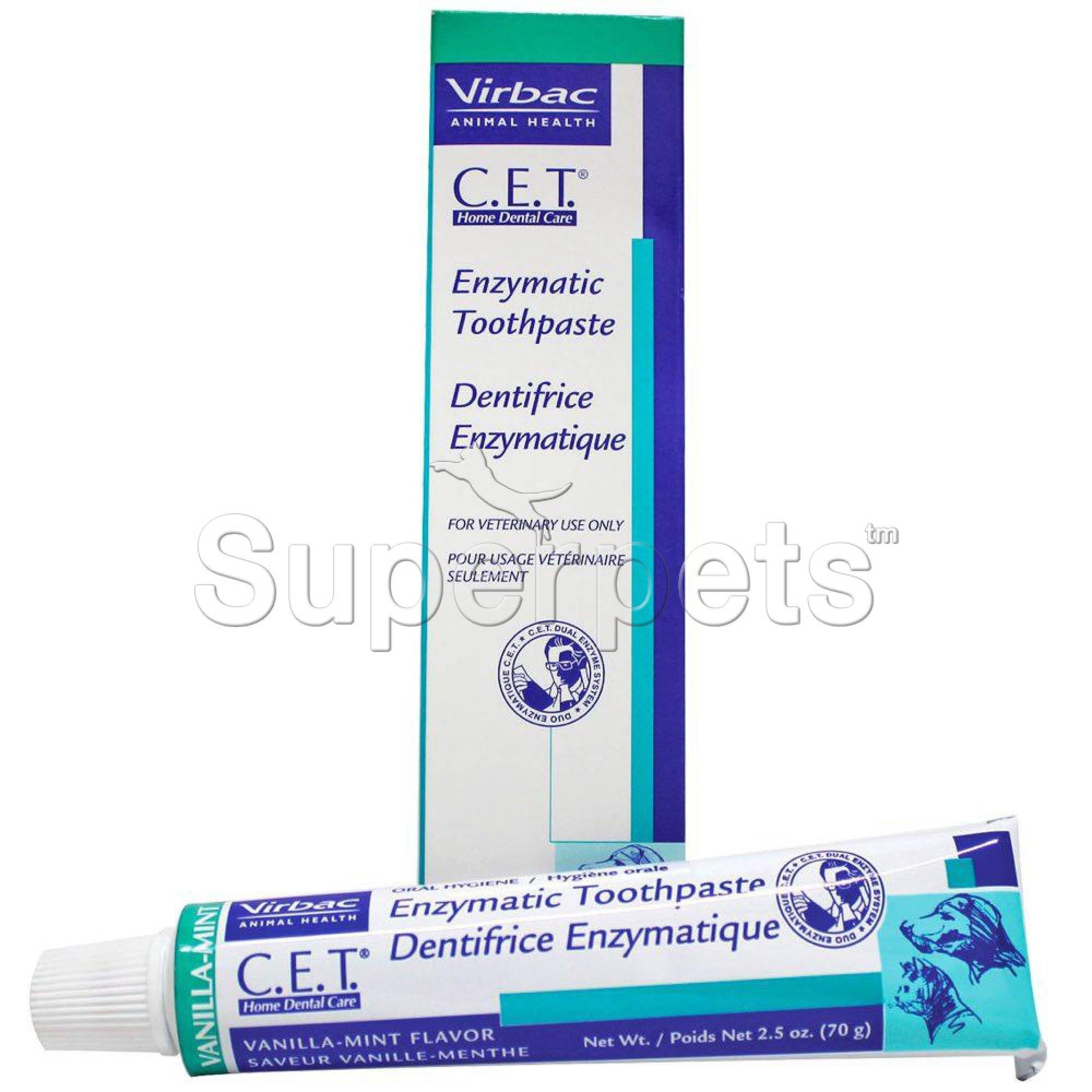 Virbac Toothpaste Vanilla 70gSuperpets Trading