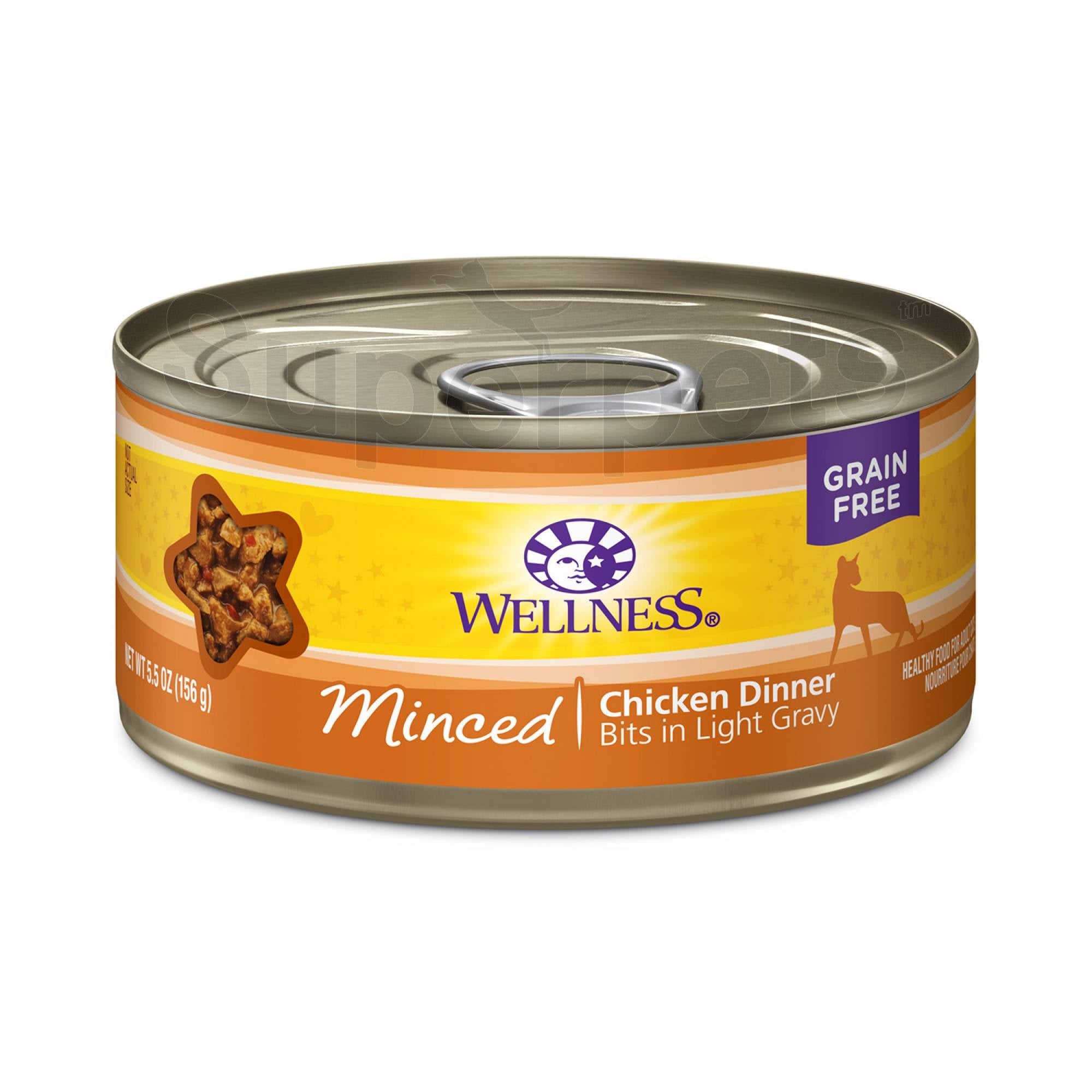 Wellness - Cat Complete Health Grain-Free 156g Minced Chicken Dinner Bits in Light GravySuperpets Trading