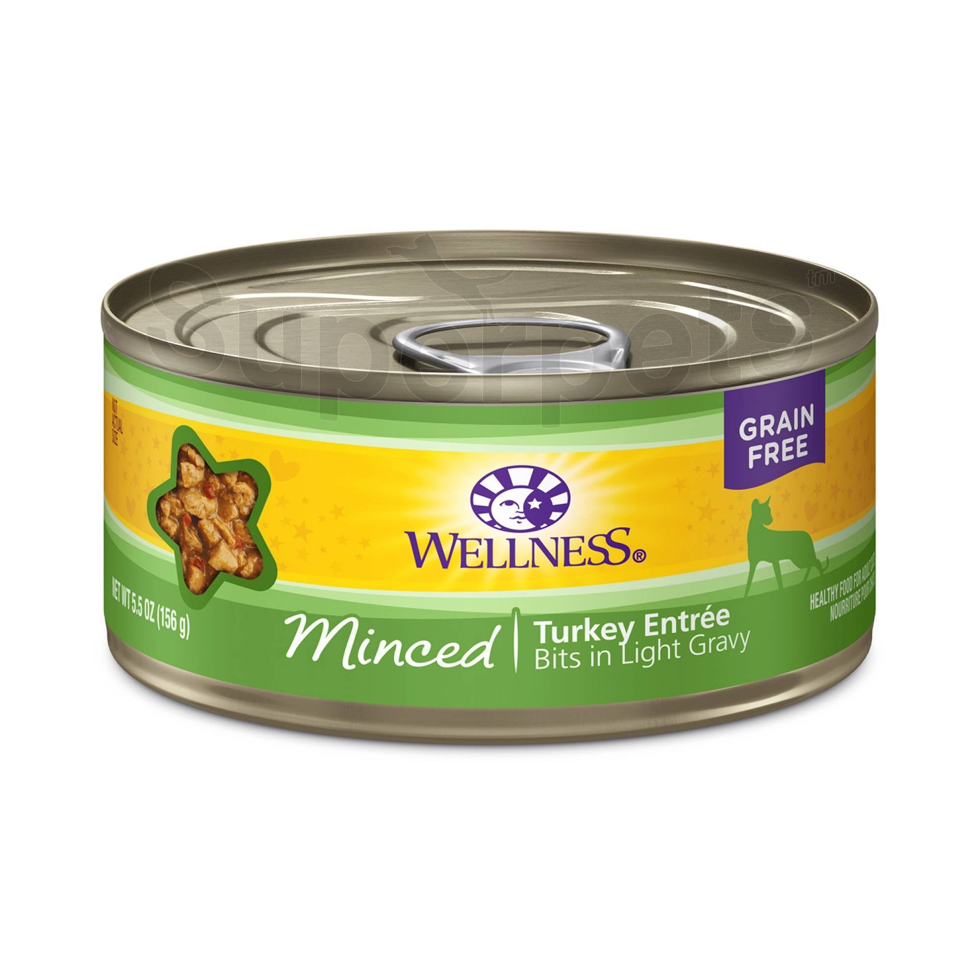 Wellness - Cat Complete Health Grain-Free 156g Minced Turkey Entree Bits in Light GravySuperpets Trading