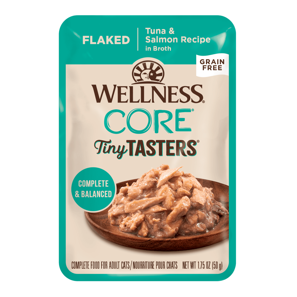 Wellness - Cat Core 50g Tiny Tasters Flaked Tuna & Salmon 1.75ozSuperpets Trading