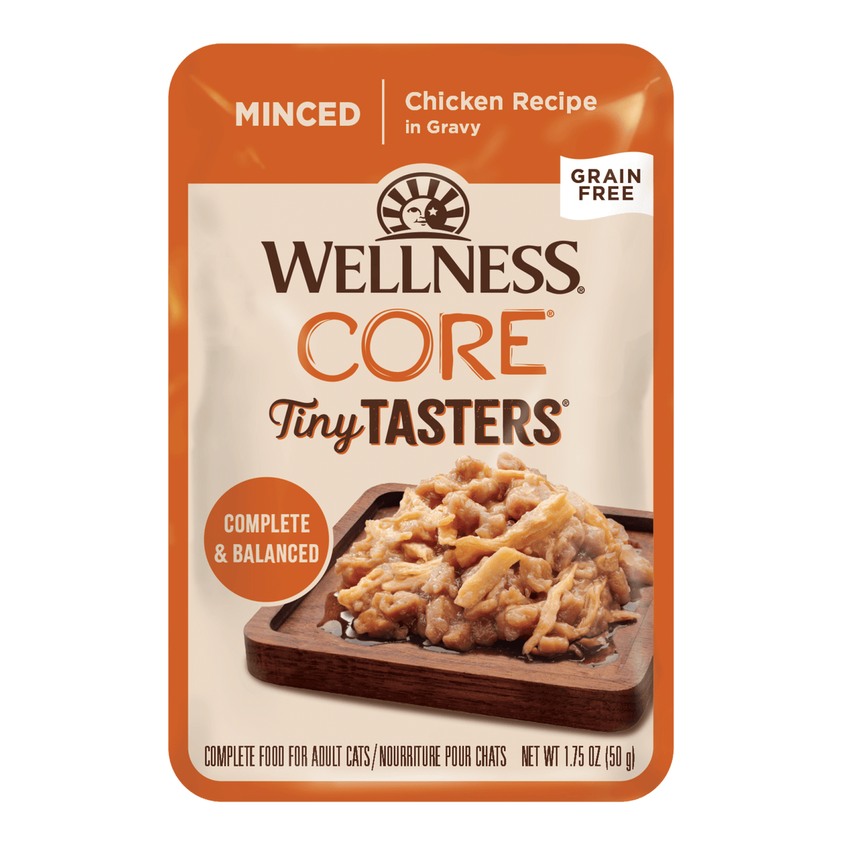 Wellness - Cat Core 50g Tiny Tasters Minced Chicken 1.75ozSuperpets Trading