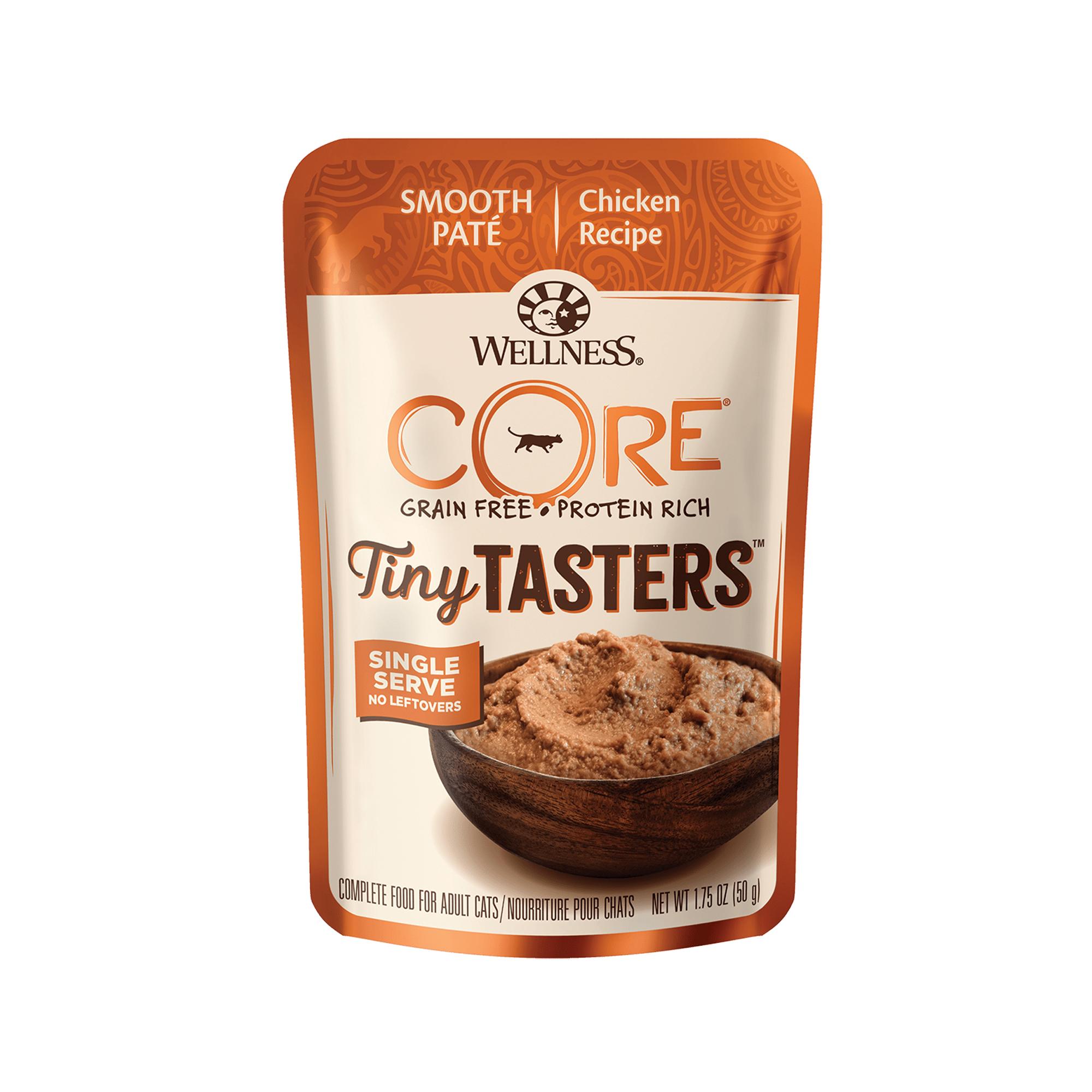 Wellness - Cat Core 50g Tiny Tasters Pate Chicken (1.75oz)Superpets Trading