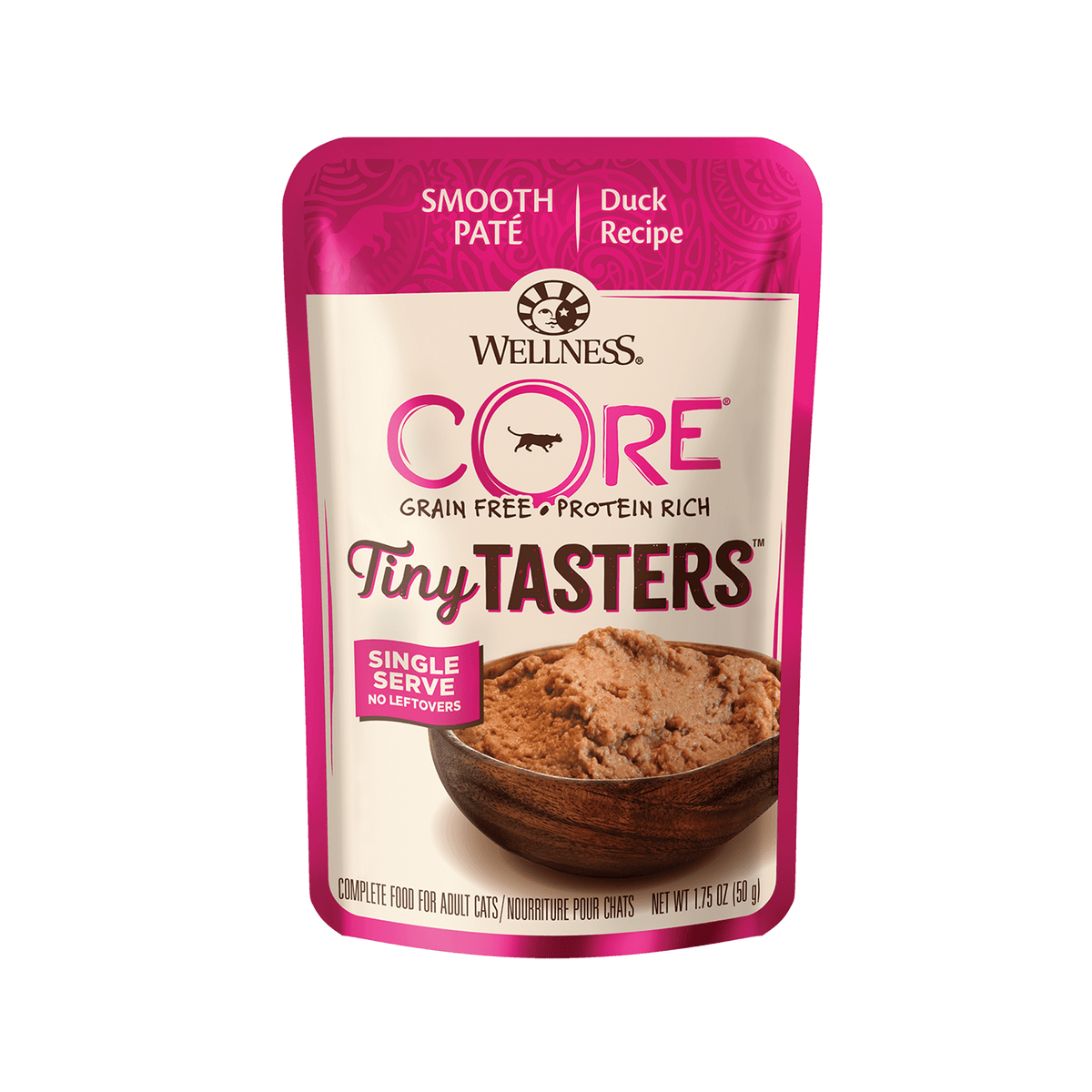 Wellness - Cat Core 50g Tiny Tasters Pate Duck (1.75oz)Superpets Trading