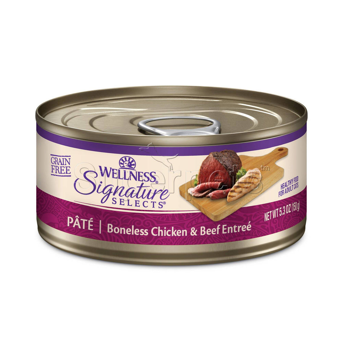 Wellness - Cat Core Signature Selects - Pate Boneless Chicken & Beef Entree Grain-Free 150gSuperpets Trading