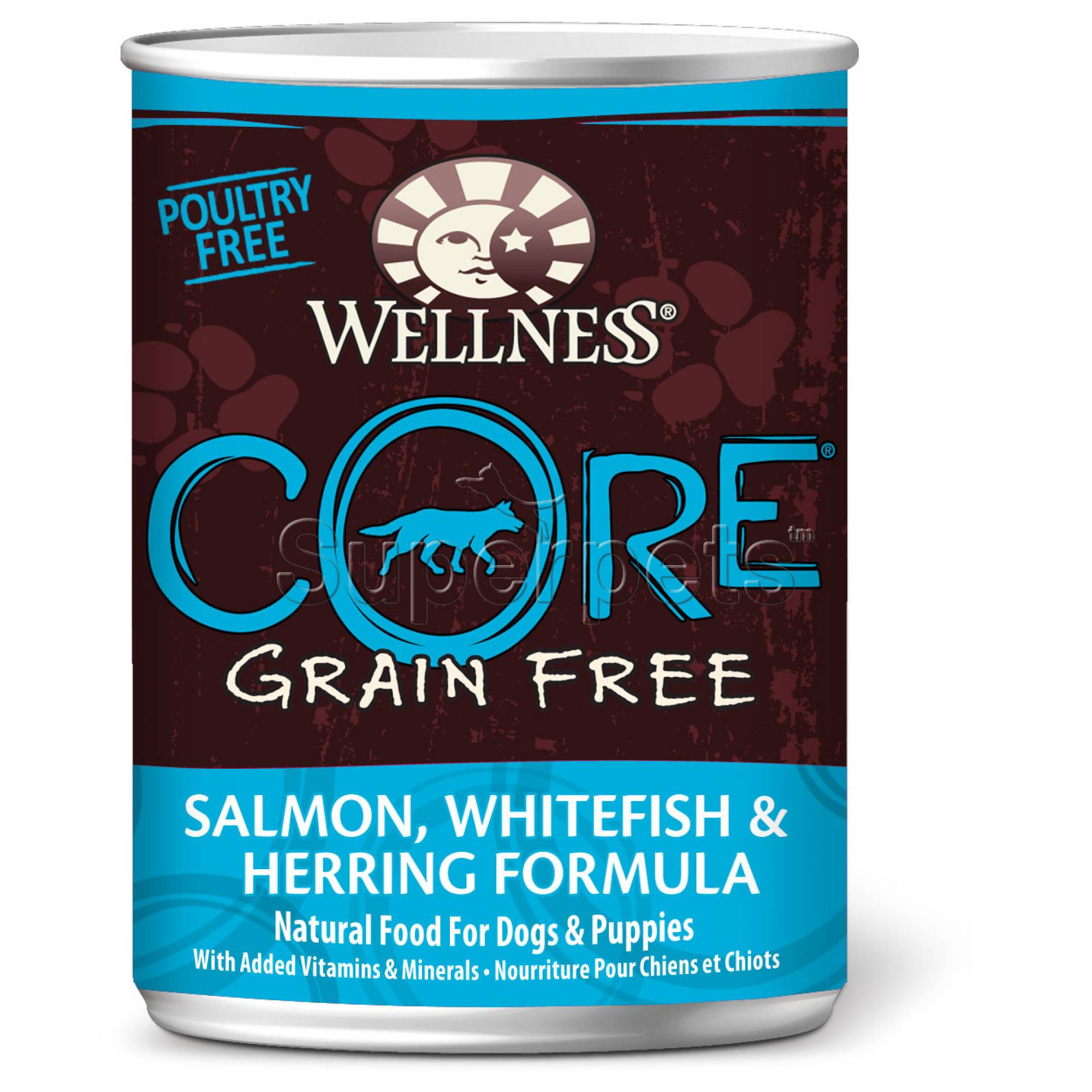 Wellness - Dog Core Grain-Free 354g Salmon, Whitefish & Herring FormulaDogsSuperpets Trading