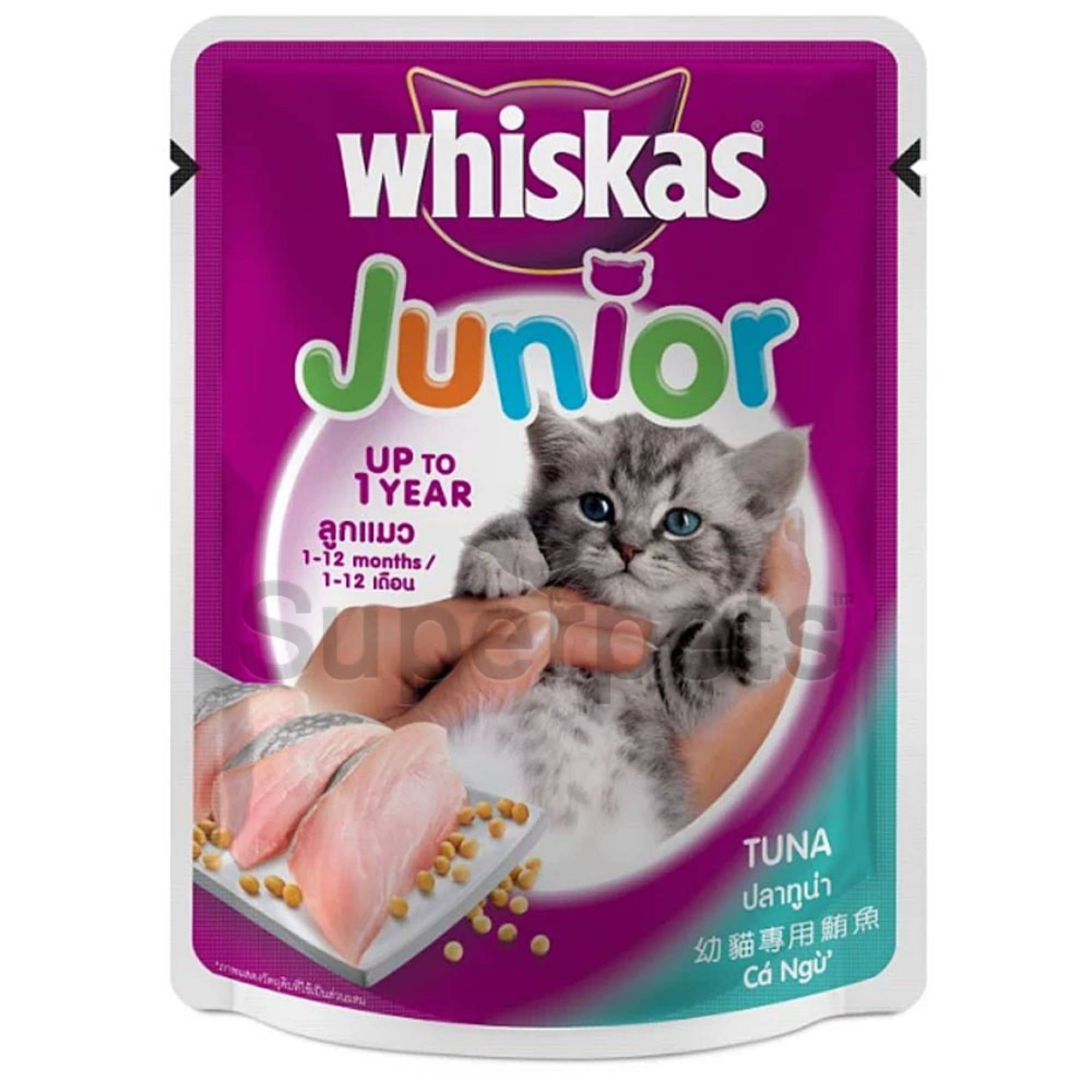 Whiskas - Pouch Junior Tuna 80gSuperpets Trading