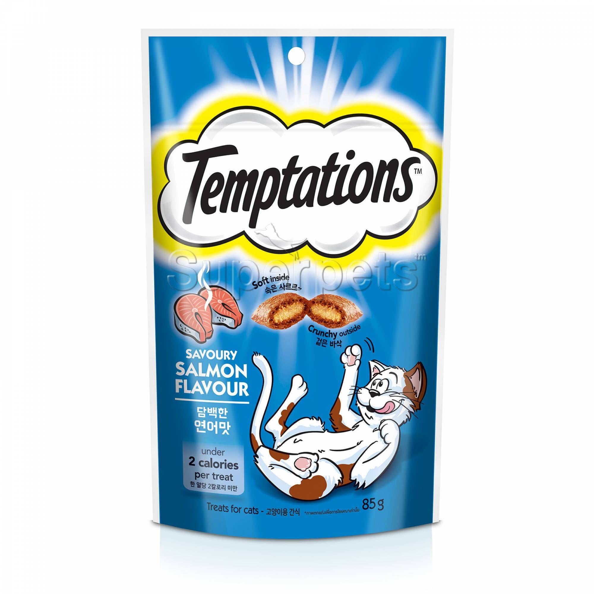 Whiskas - Temptations - Savoury Salmon 75gSuperpets Trading