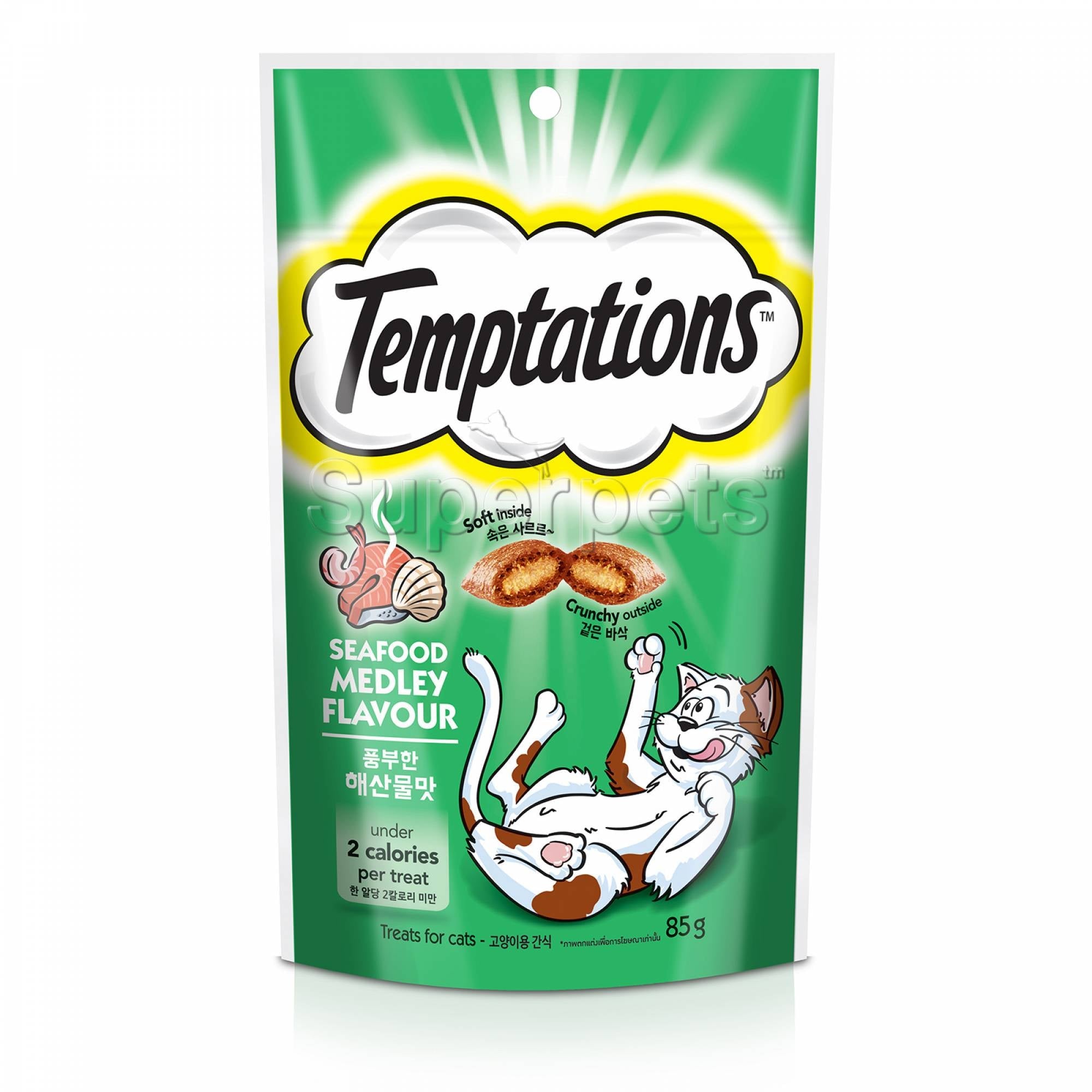 Whiskas - Temptations - Seafood Medley 75gSuperpets Trading