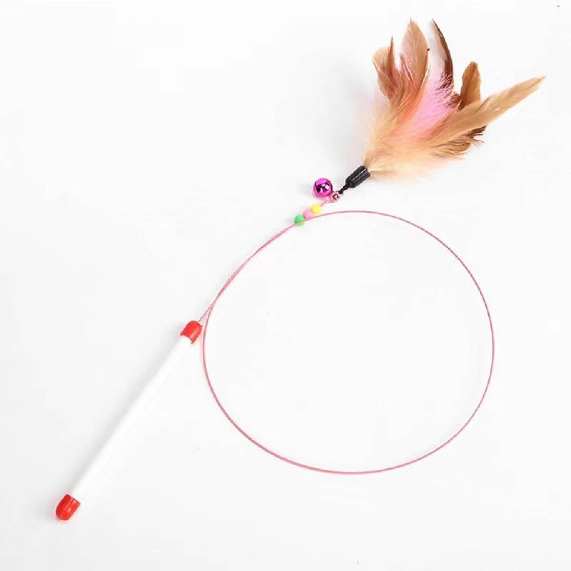 YSSP - A135 Twisting Feather Cat Stick 93cmSuperpets Trading